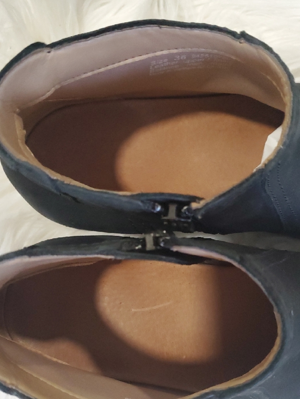 Dansko Black Leather Ankle Booties with Side Zip Closure - Picture 5 of 16